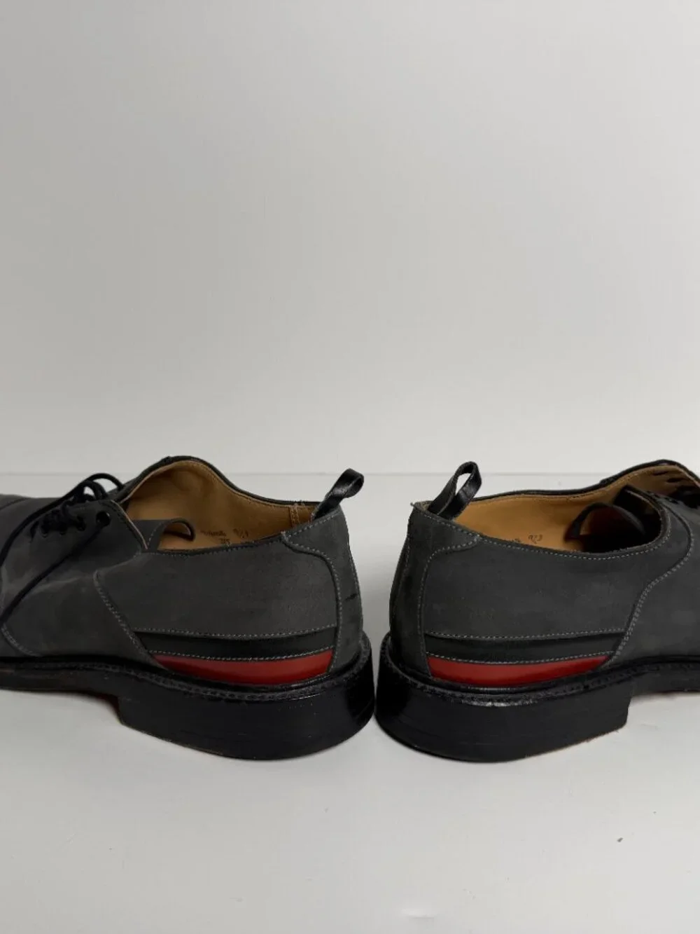 Crockett and Jones Balmoral Saddles/Brooks Brothers Black Fleece Size 9.5D